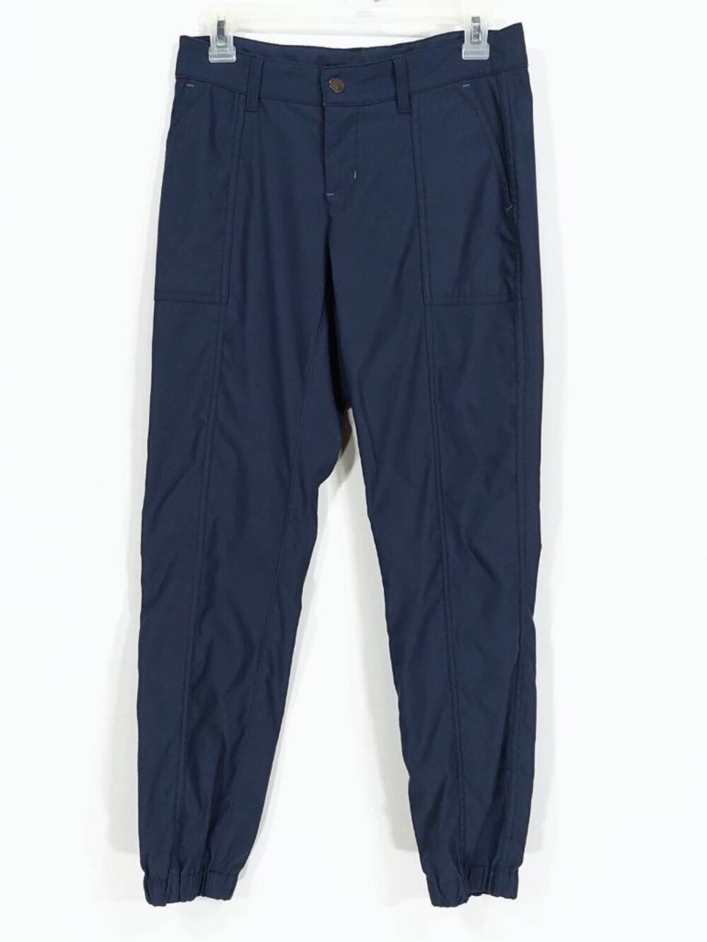 Stio Coburn Women's Pants Sz 4, Outdoor Hiking Stretch Woven Twill, Navy Blue